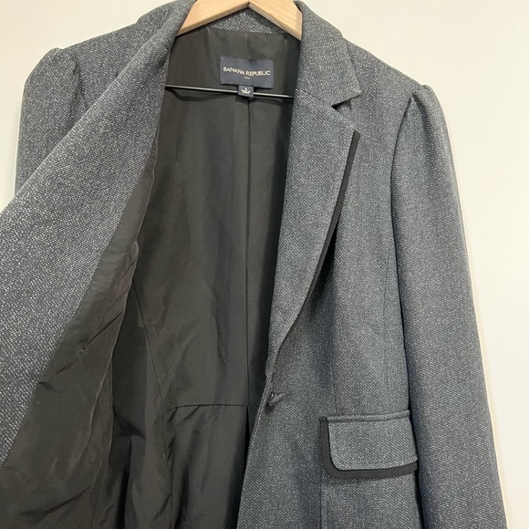 Banana Republic Suit Blazer Size 8 - Picture 2 of 5